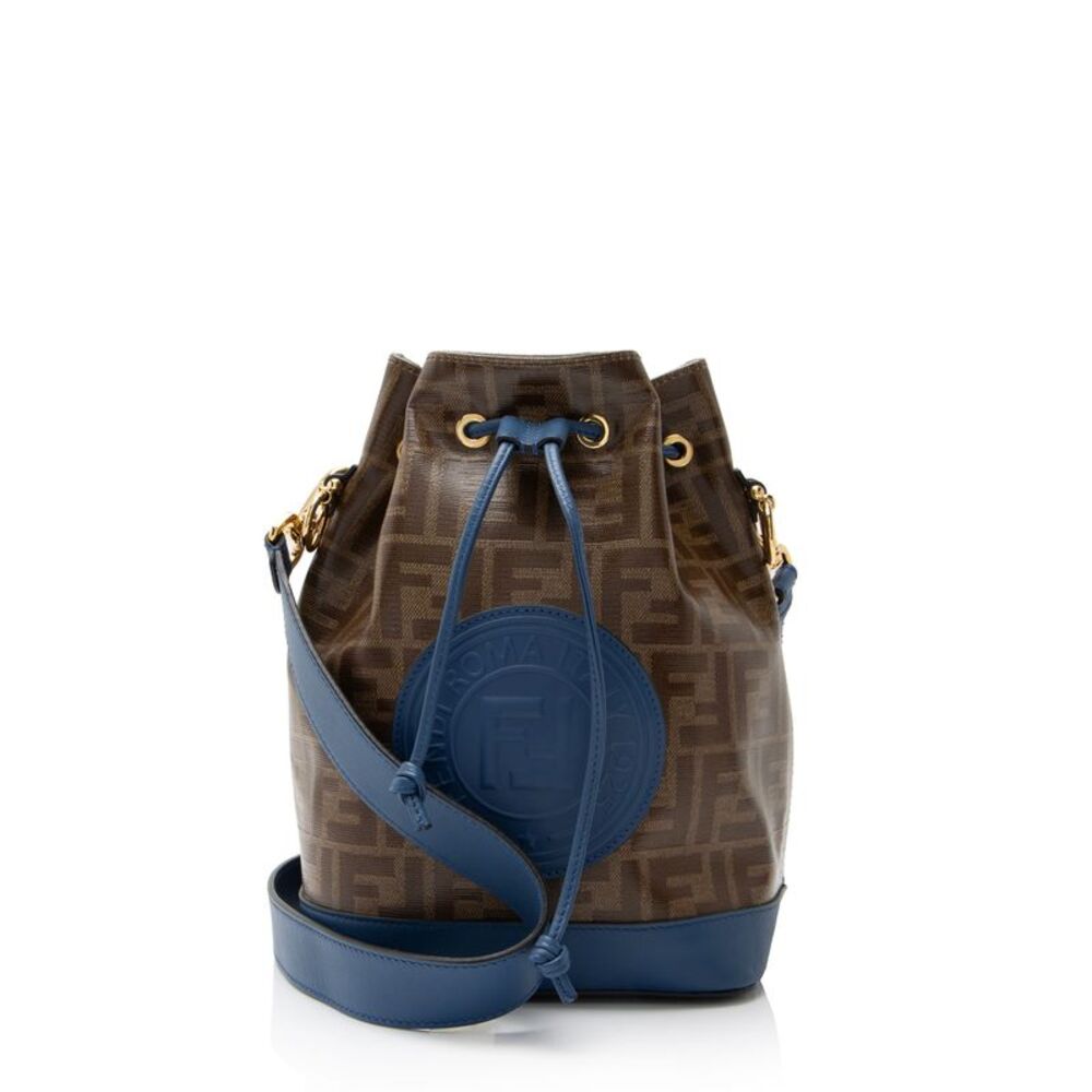Fendi FF Spalmati Mon Tresor Grande Shoulder Bag - Picture 1 of 11